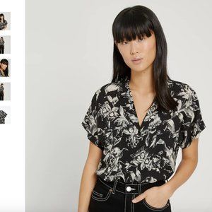 Frank & Oak Printed Blouse